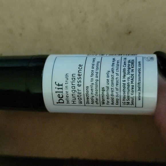 BELIF Hungarian Water Essence Aqua-Based Hydration .33 oz/10mL New - Picture 2 of 3
